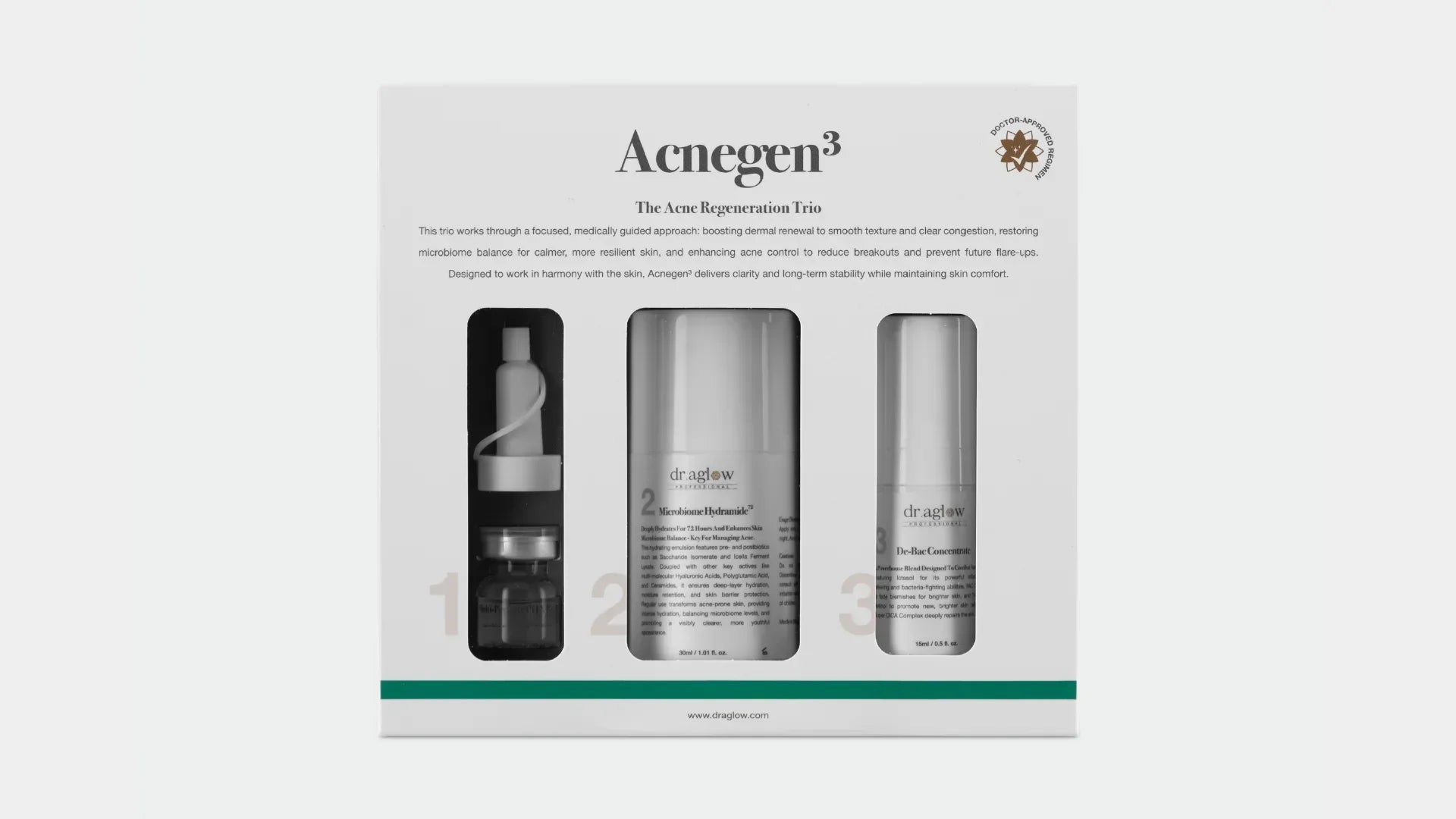 Acnegen³ - Regeneration, not suppression.