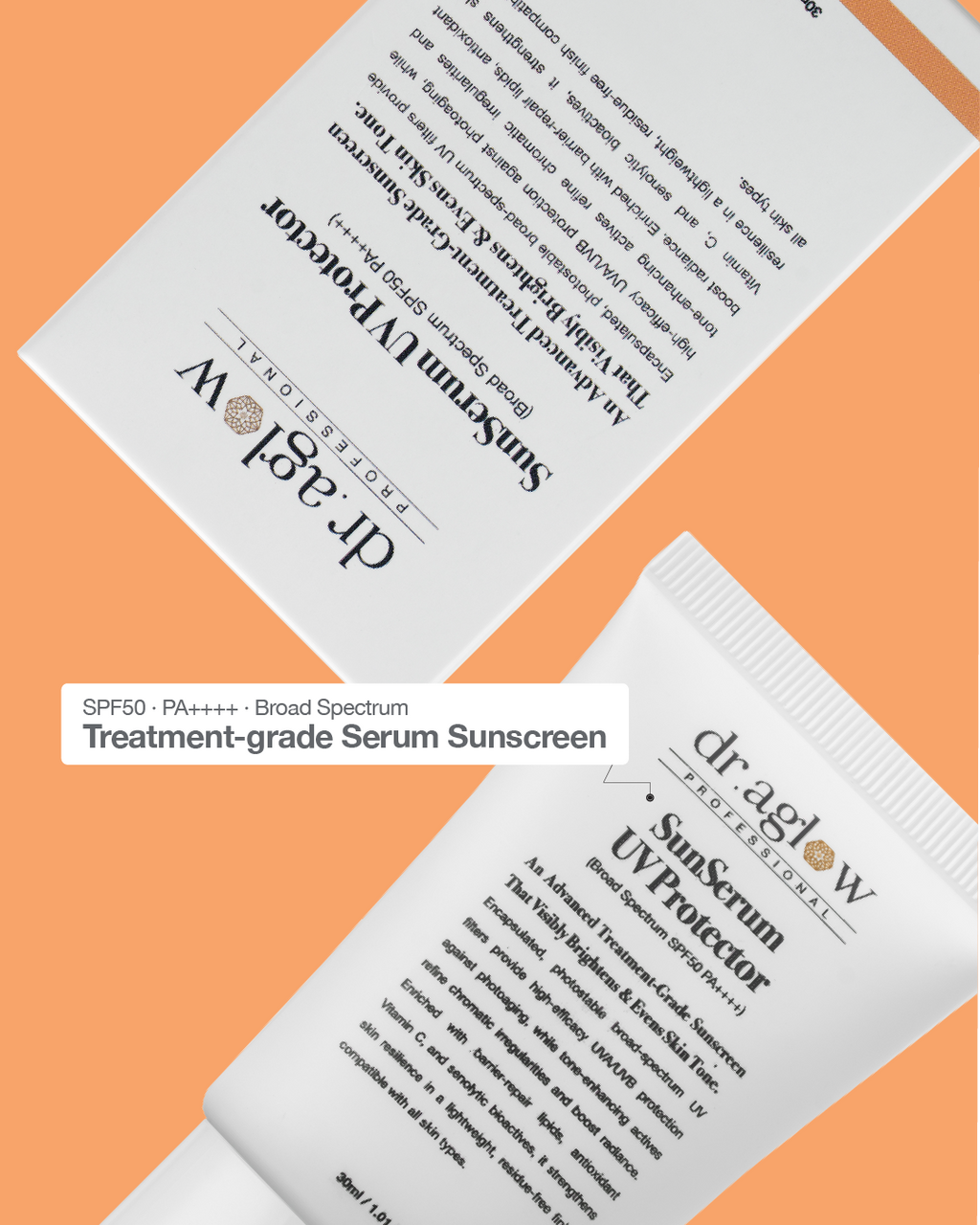 Sunserum UV Protector (Tinted / Broad Spectrum SPF 50 PA++++)