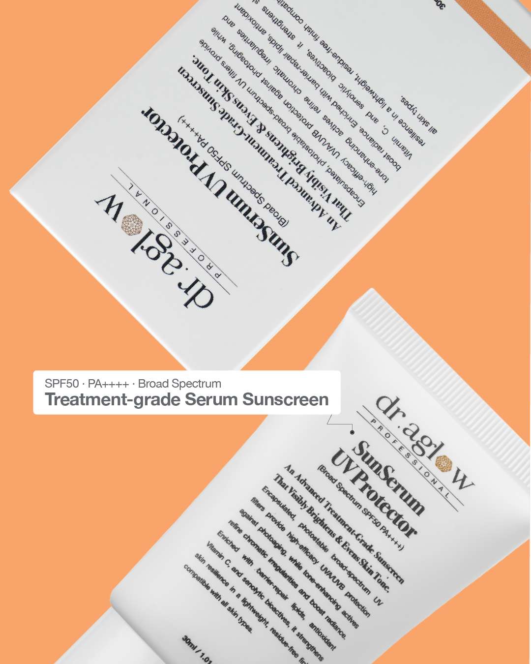 Sunserum UV Protector (Tinted / Broad Spectrum SPF 50 PA++++)