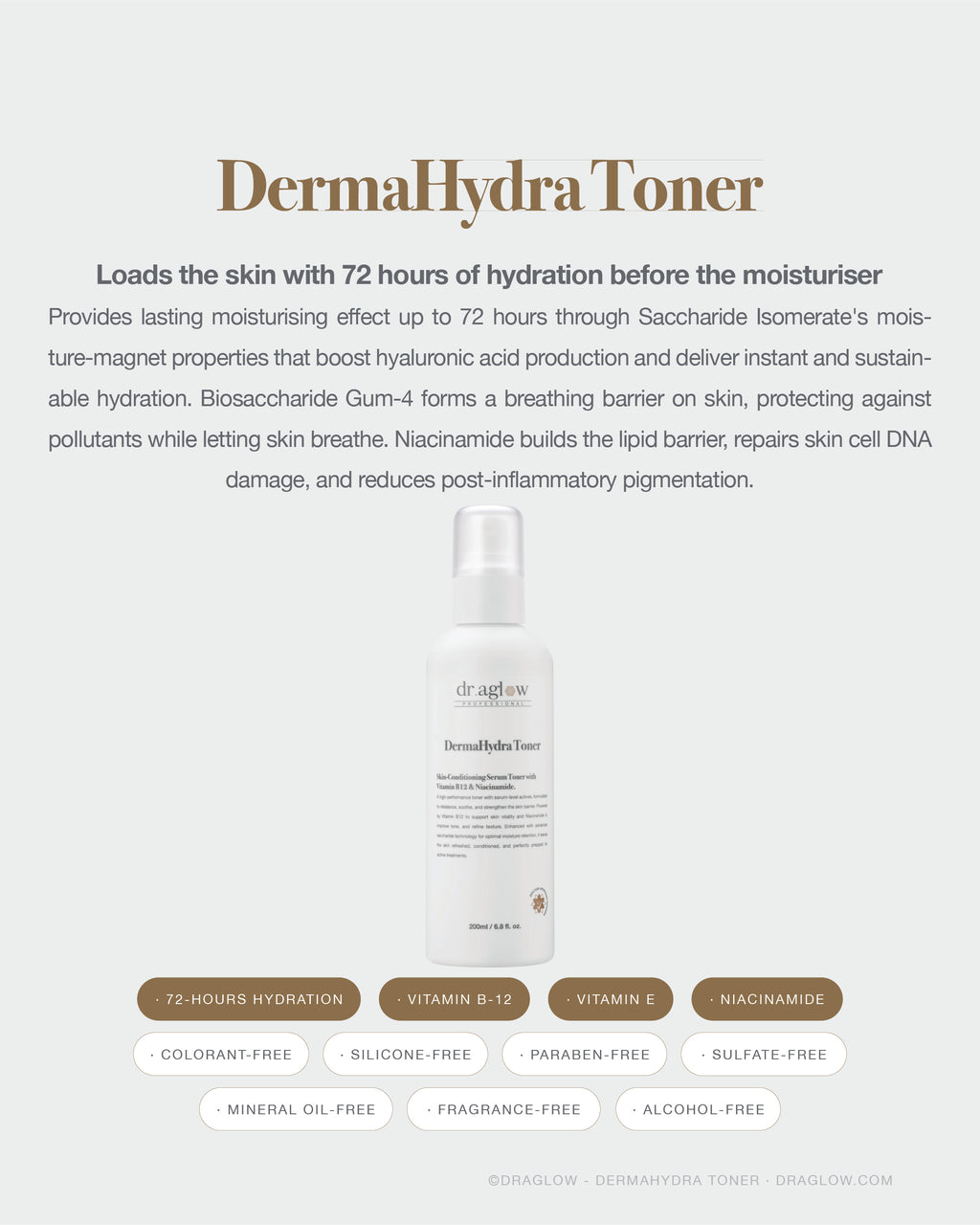 DermaHydra Toner