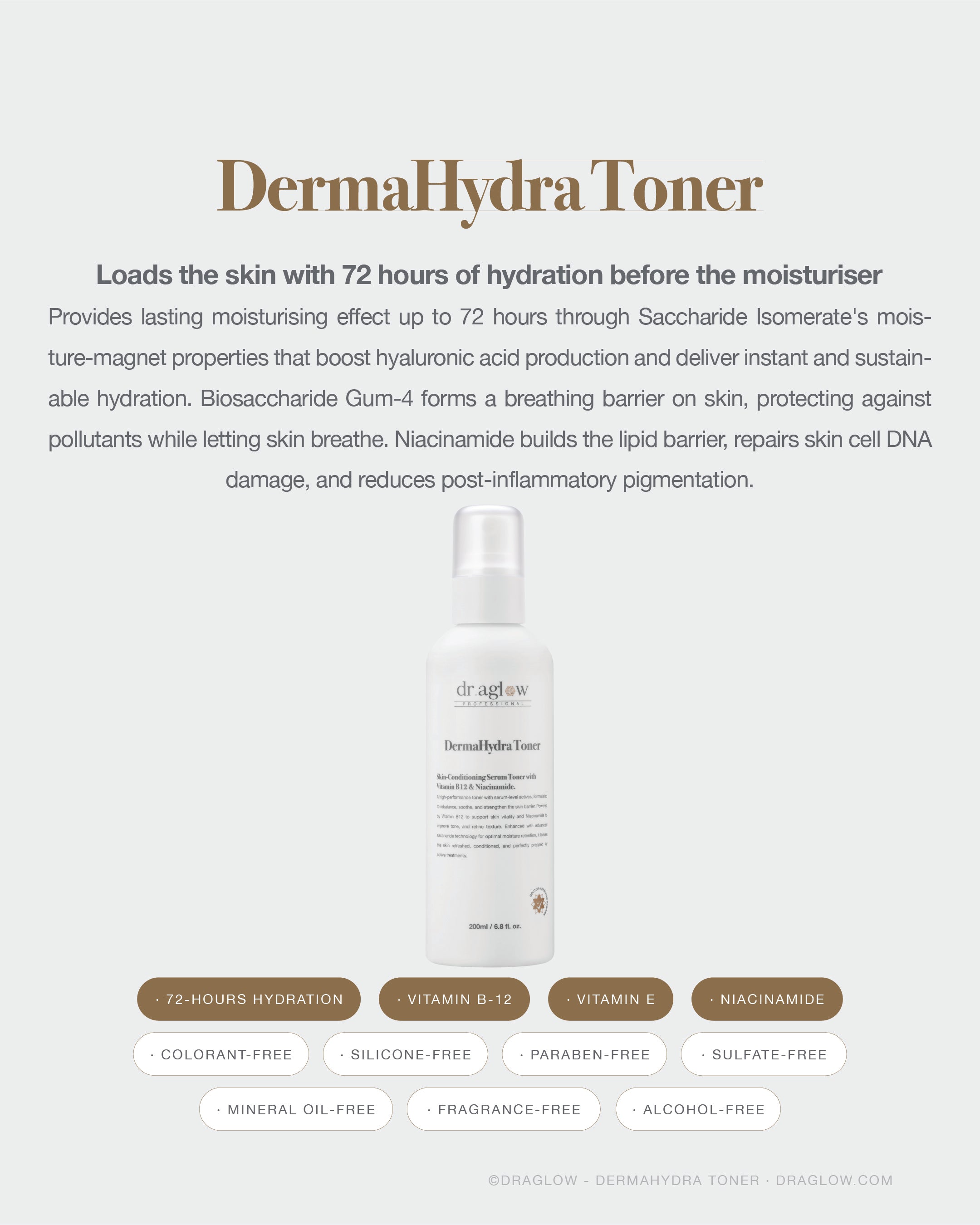 DermaHydra Toner