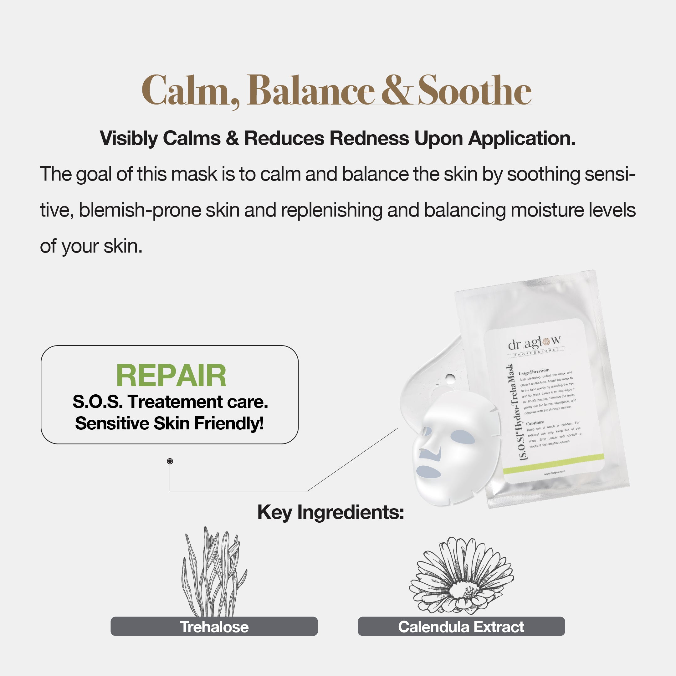 The [S.O.S]+ Hydro-Treha Mask