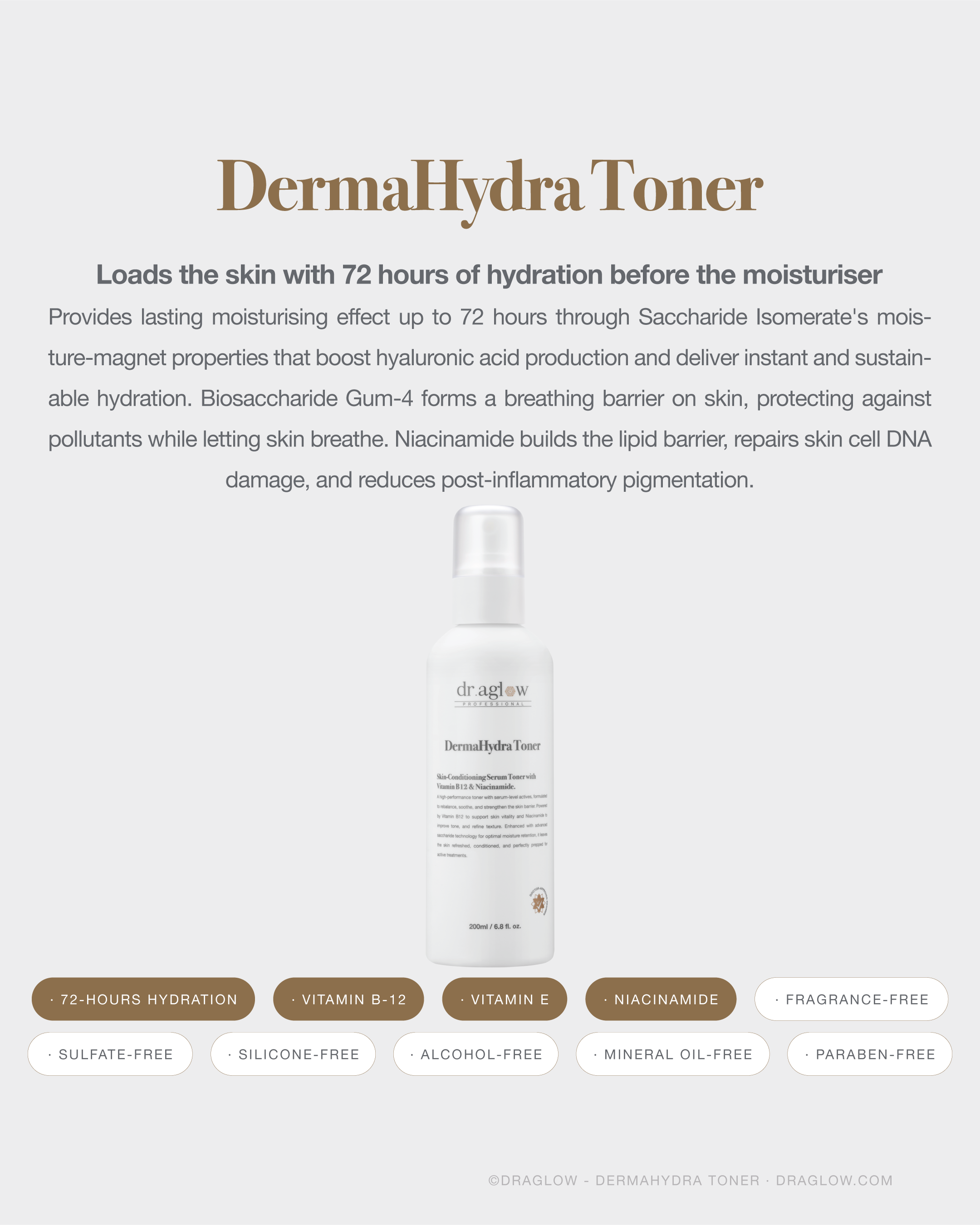 DermaHydra Toner