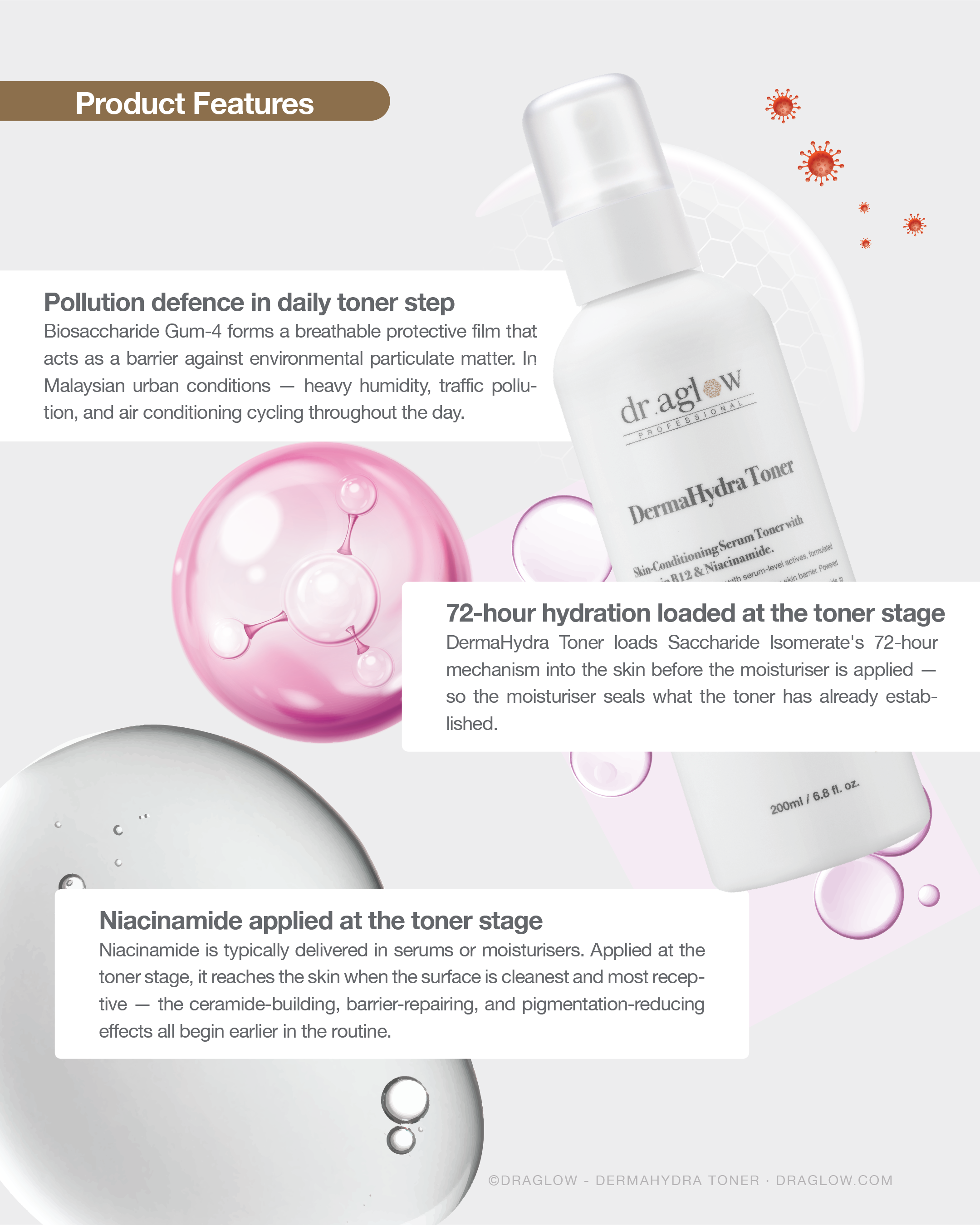 DermaHydra Toner